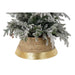 Christmas tree skirt DKD Home Decor Fibre Seagrass (57 x 57 x 28 cm) (3 Units) - Декорация и Осветление<<<Дом