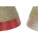 Christmas tree skirt DKD Home Decor Seagrass (45 x 45 x 24 cm) (3 Units) - Декорация и Осветление<<<Дом