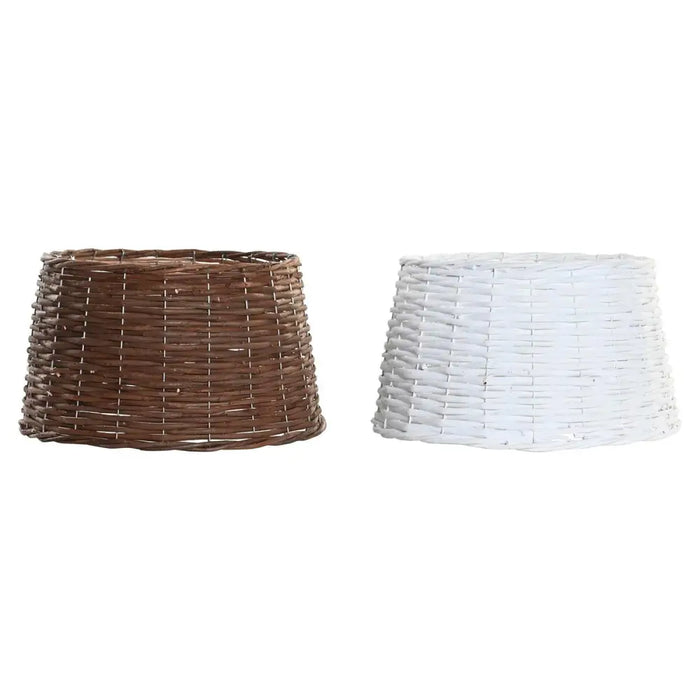 Christmas tree skirt DKD Home Decor wicker (39 x 39 x 22 cm) (2 Units) - Декорация и Осветление<<<Дом