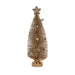 Christmas Tree with Star 23 x 14,5 x 46 cm champagne - Декорация и Осветление<<<Дом Градина<<<BigBuy&&&Коледни
