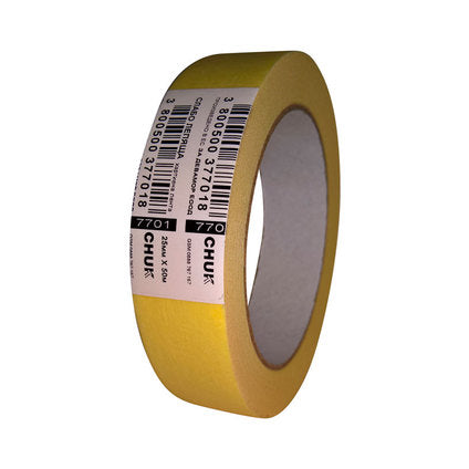 PAPER TAPE WEAK 25MM/50M CHUK