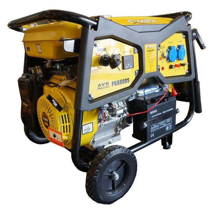 GASOLINE GENERATOR CIMEX PG8000S 6000 W