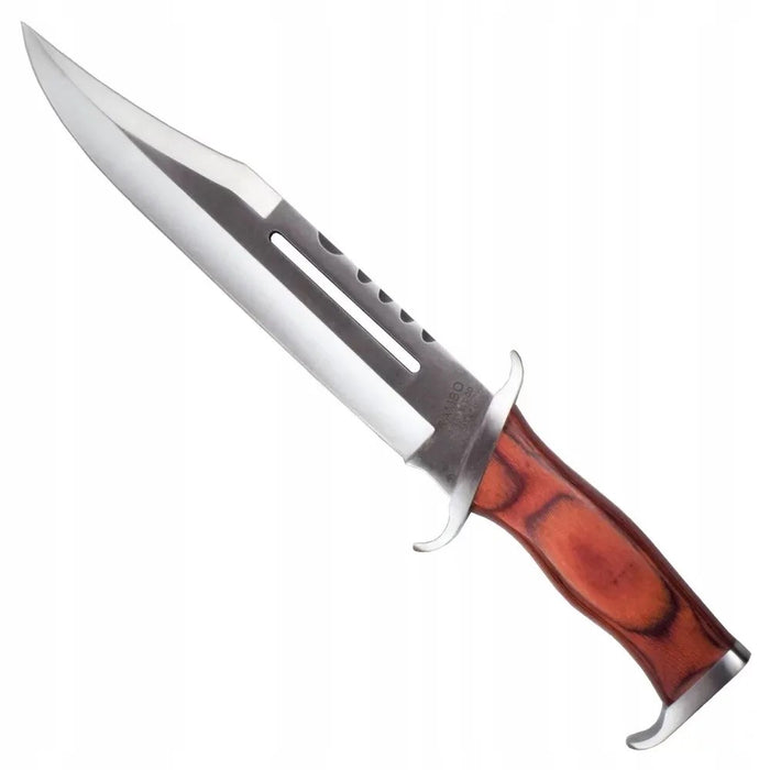 Cinema Classic CC-H3 Rambo III knife with leather sheath, 425 mm