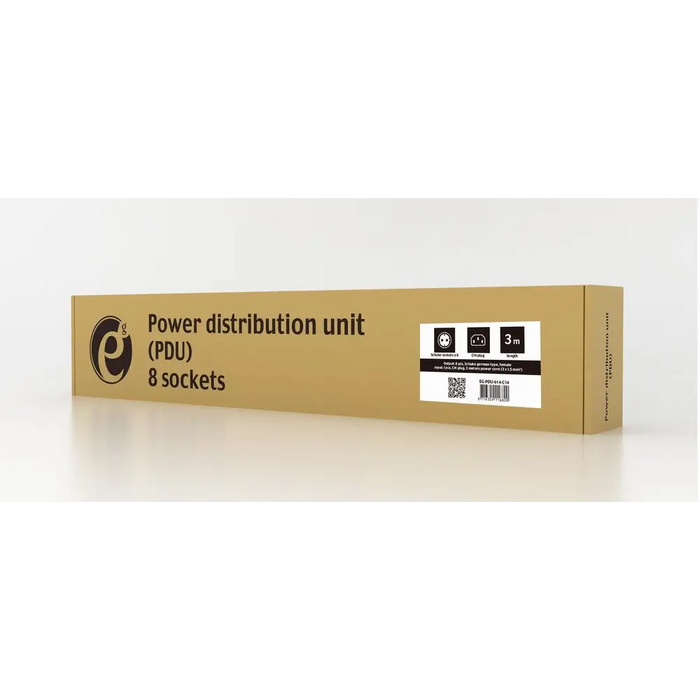 Circuit board GEMBIRD EG-PDU-014-C14 (3 m) - RACK power stripsLIP-RAK<<<Slats and extension