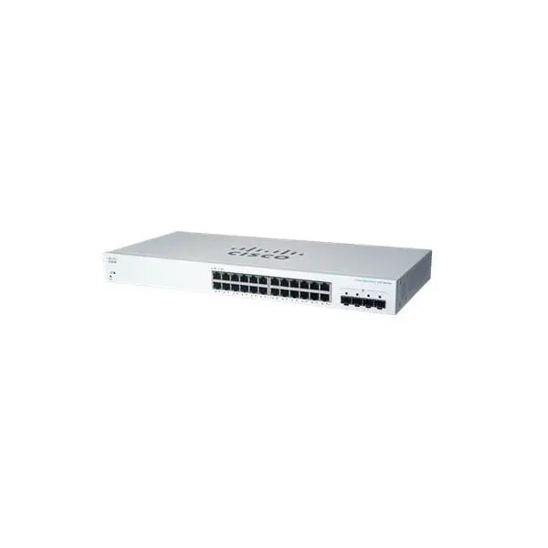 CISCO Business Switching CBS220 Smart 24-port Gigabit PoE 195W 4x1G SFP uplink - Комутатор - PoE<<<Мрежи<<<Мрежи и умен