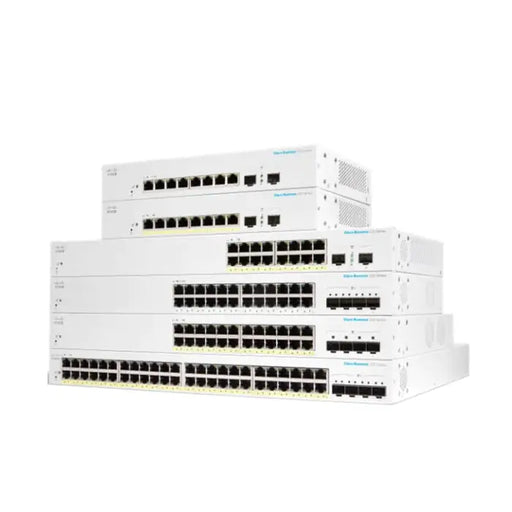 CISCO Business Switching CBS220 Smart 8-port Gigabit 2x1G SFP uplink external power supply - Комутатор