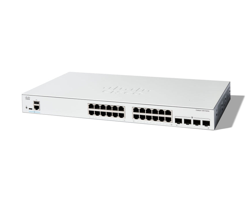 Cisco Catalyst 1200 24-port GE 4x1G SFP - Switches<<<Cisco Enterprise and Service Providers - Borderless