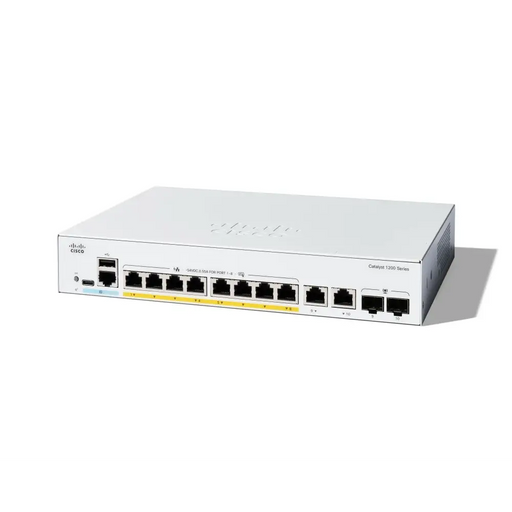 Cisco Catalyst 1200 8-port GE PoE Ext PS 2x1G Combo - Switches<<<Cisco Enterprise and Service Providers - Borderless