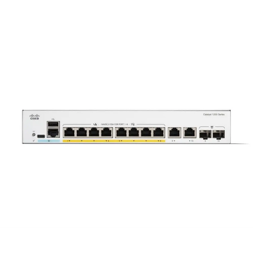 Cisco Catalyst 1200 8-port GE PoE Ext PS 2x1G Combo - Switches<<<Cisco Enterprise and Service Providers - Borderless