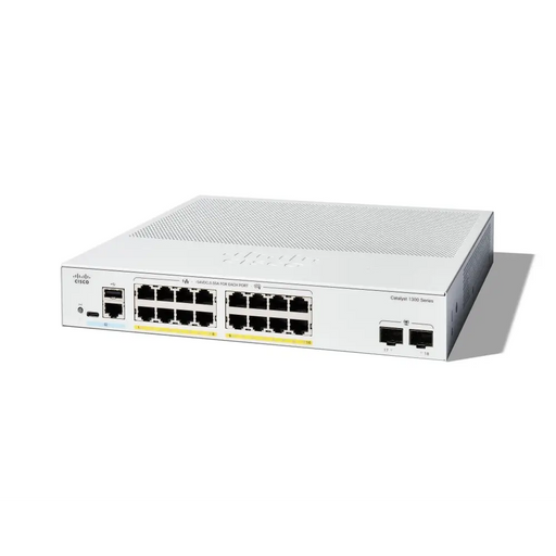 Cisco Catalyst 1300 16-port GE PoE 2x1G SFP - Switches<<<Cisco Enterprise and Service Providers - Borderless