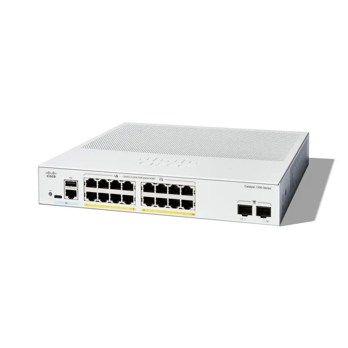 Cisco Catalyst 1300 16-port GE PoE 2x1G SFP - Switches<<<Cisco Enterprise and Service Providers - Borderless