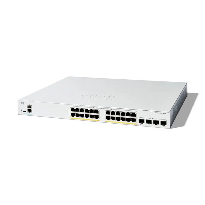 Cisco Catalyst 1300 24-port GE Full PoE 4x1G SFP - Switches<<<Cisco Enterprise and Service Providers - Borderless