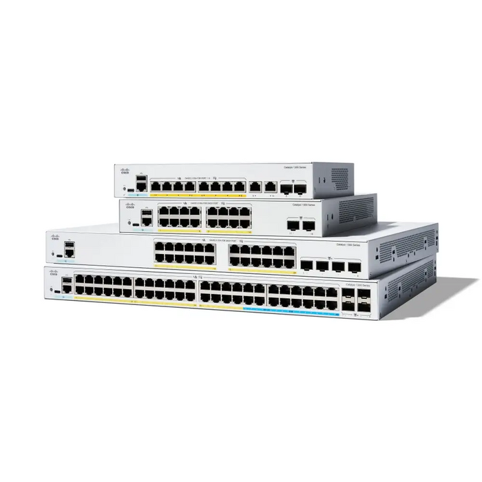 Cisco Catalyst 1300 48-port GE 4x1G SFP - Switches<<<Cisco Enterprise and Service Providers - Borderless