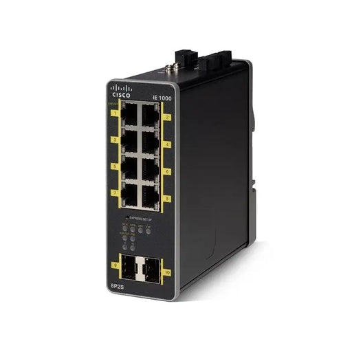 CISCO IE-1000 GUI based L2 PoE switch 2 GE SFP 8 FE copper ports - Комутатор - PoE<<<Мрежи<<<Мрежи и умен