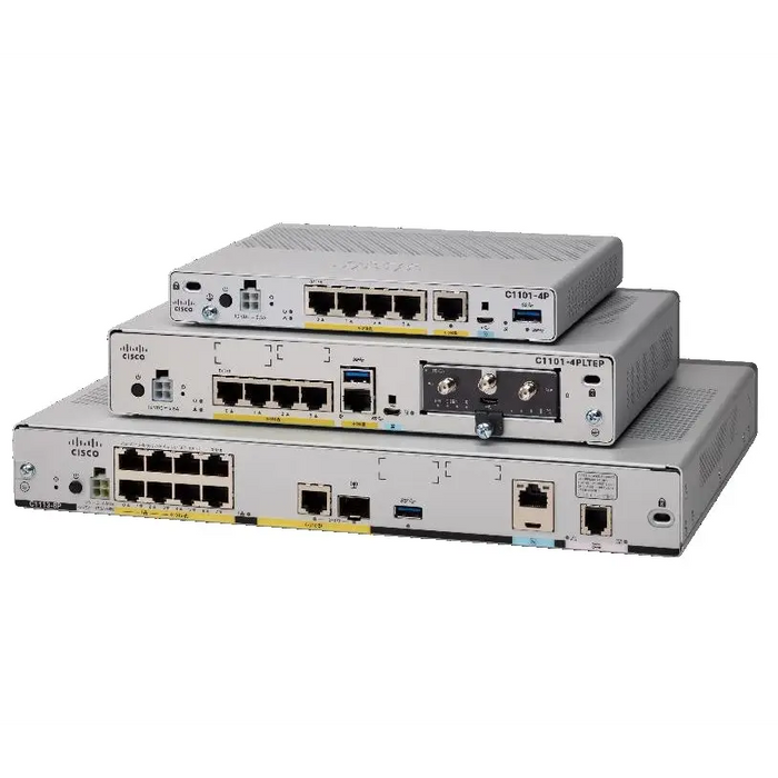 CISCO ISR 1100 4 Ports Dual GE WAN Ethernet Router - Рутери<<<Мрежи<<<Мрежи и умен дом<<<ALSO