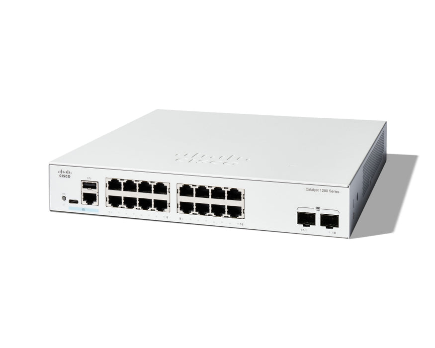 Cisco Catalyst 1200 16-port GE, 2x1G SFP