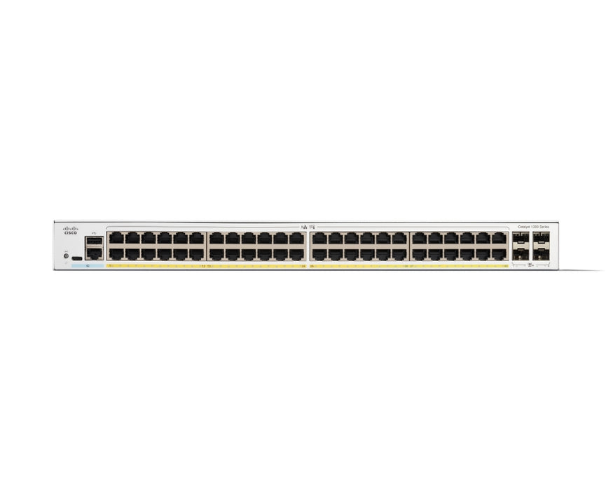 Cisco Catalyst 1200 48-port GE, PoE, 4x1G SFP