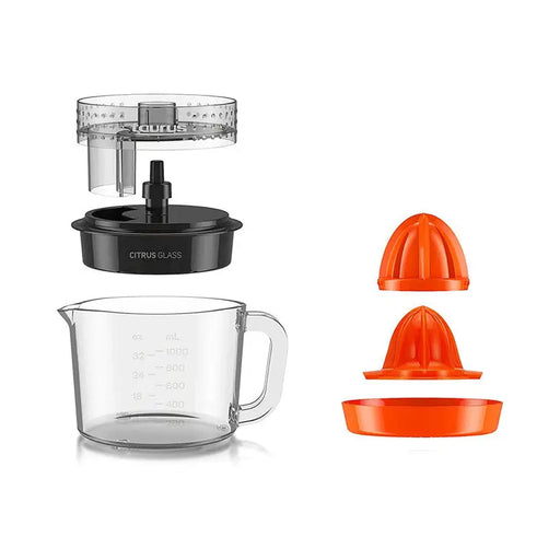 CITRUS PRESS TAURUS CITRUS GLASS 30 W BLACK/ORANGE - Сокоизстисквачки<<<Домакински електроуреди<<<Мебели и