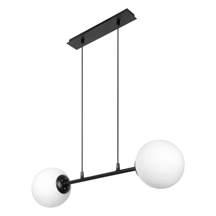 CHANDELIER FIORE 2XE27 BLACK