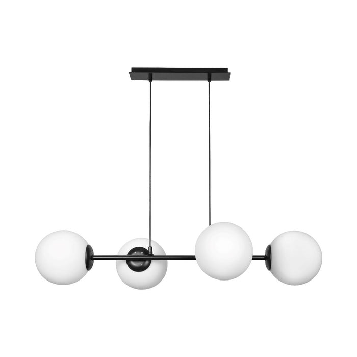 CHANDELIER FIORE 4XE27 BLACK