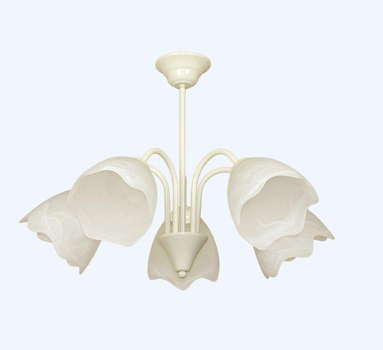 CHANDELIER 5-PCS ALPHA CREAM E27