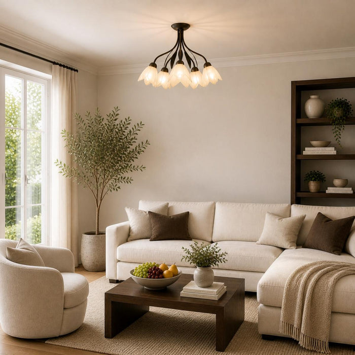 CHANDELIER 5 PCS ATLANTA PATINA