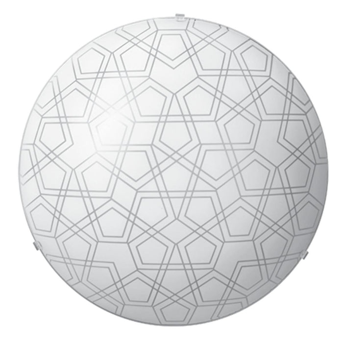 TRIADA CEILING Ø400 WHITE MATTE 60 W