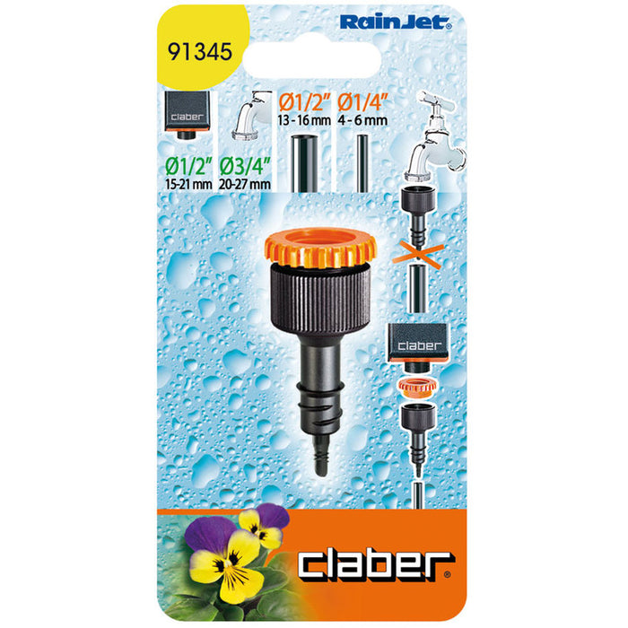 CLABER FAUCET DRIP ADAPTER 91345