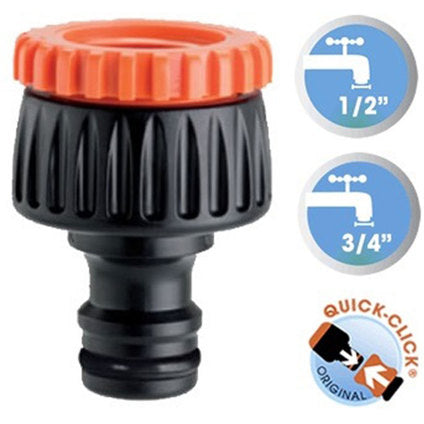 TAP ADAPTER 1/2"-3/4" CLABER 8804