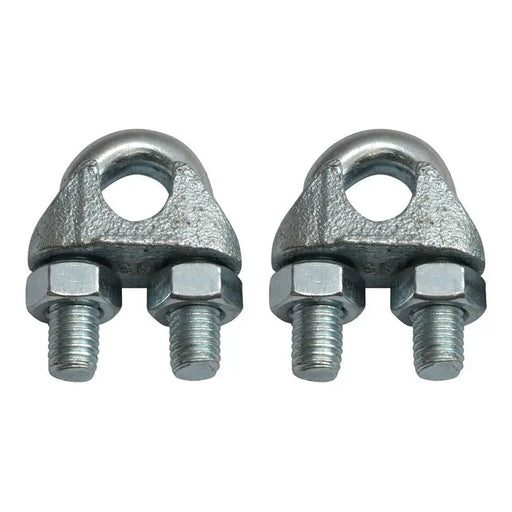 CLAMP FOR STEEL ROPE 13MM 2 PCS. FIXO - Такелаж<<<Въжета и вериги<<<Инструменти и железария<<<Praktiker