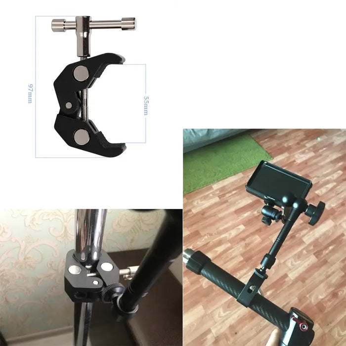 Clamp holder for camera camera microphone - Photo accessories<<<HurtelXML