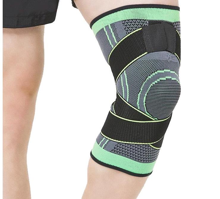 Clamping a sealing sleeve of breathable fabric with elastic bands Corpofix JD8041 - Knee braces