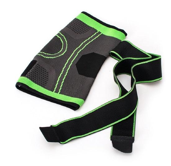 Clamping a sealing sleeve of breathable fabric with elastic bands Corpofix JD8041 - Knee braces