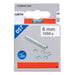 CLAMPS FOR TAKER TYPE 57 6 MM CONNEX 1000 PCS - Скоби и пирони за такери<<<Консумативи за