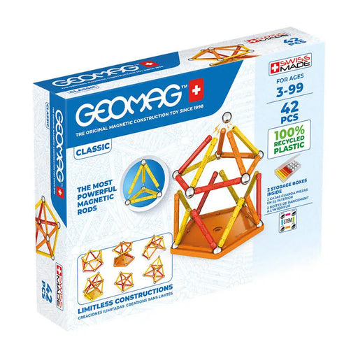 Classic Recycled magnetic blocks 42 pieces GEOMAG GEO-271 - Blocks and construction sets<<<Toys<<<InnproXML