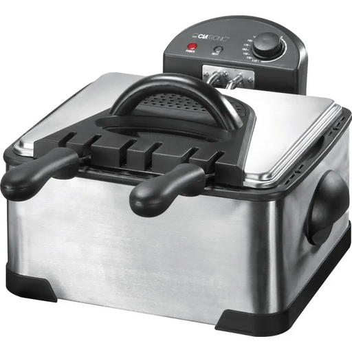 Clatronic FR 3195 Fryer 4 L 2000 W Black Stainless steel - FryersAGD-FRY<<<Home Appliance - ProductsAGD<<<ActionPL