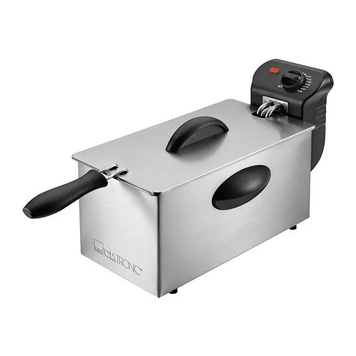Clatronic FR 3586 Fryer 3 L Silver,Stainless steel Stand-alone 2000 W - FryersAGD-FRY<<<Home Appliance
