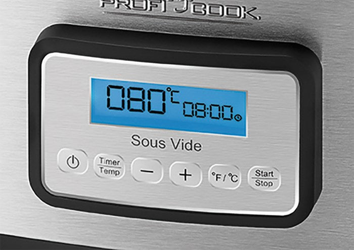 ProfiCook PC-SV 1112 8 L 520 W Black, Stainless steel