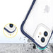 Clear 3in1 case for iPhone 12 blue frame gel cover - Cell phone cases and covers<<<HurtelXML