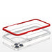 Clear 3in1 case for iPhone 12 Pro frame gel cover red - Cell phone cases and covers<<<HurtelXML