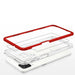 Clear 3in1 Case for Samsung Galaxy A12 5G Frame Gel Cover Red - Cell phone cases and covers<<<HurtelXML