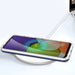 Clear 3in1 Case for Samsung Galaxy A22 5G Frame Gel Cover Blue - Cell phone cases and covers<<<HurtelXML
