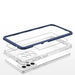 Clear 3in1 Case for Samsung Galaxy A33 5G Frame Gel Cover Blue - Cell phone cases and covers<<<HurtelXML
