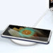 Clear 3in1 Case for Samsung Galaxy S21 Ultra 5G Frame Gel Cover Blue - Cell phone cases and covers<<<HurtelXML