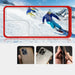Clear 3in1 Case for Samsung Galaxy S21 Ultra 5G Frame Gel Cover Red - Cell phone cases and covers<<<HurtelXML