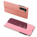 Clear View Case cover for Samsung Galaxy S23 cover with a flap pink - Cell phone cases and covers<<<HurtelXML