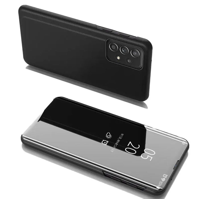 Clear View Case Flip Cover for Samsung Galaxy A53 5G black - Cell phone cases and covers<<<HurtelXML