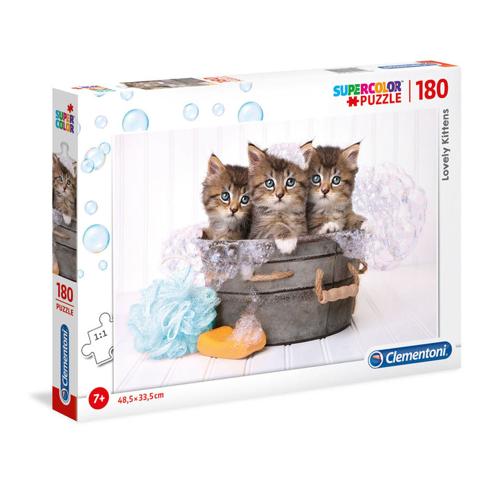 CLEMENTONI 180h. Puzzle Lovely Kittens