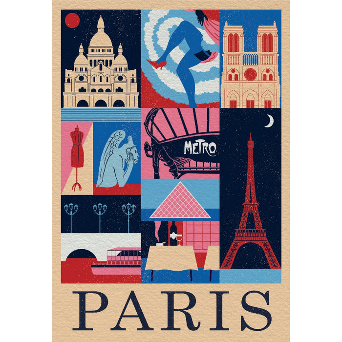 CLEMENTONI 1000h Puzzle STYLE IN THE CITY PARIS