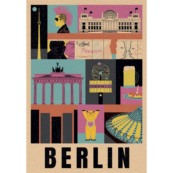 CLEMENTONI 1000h Puzzle STYLE IN THE CITY BERLIN